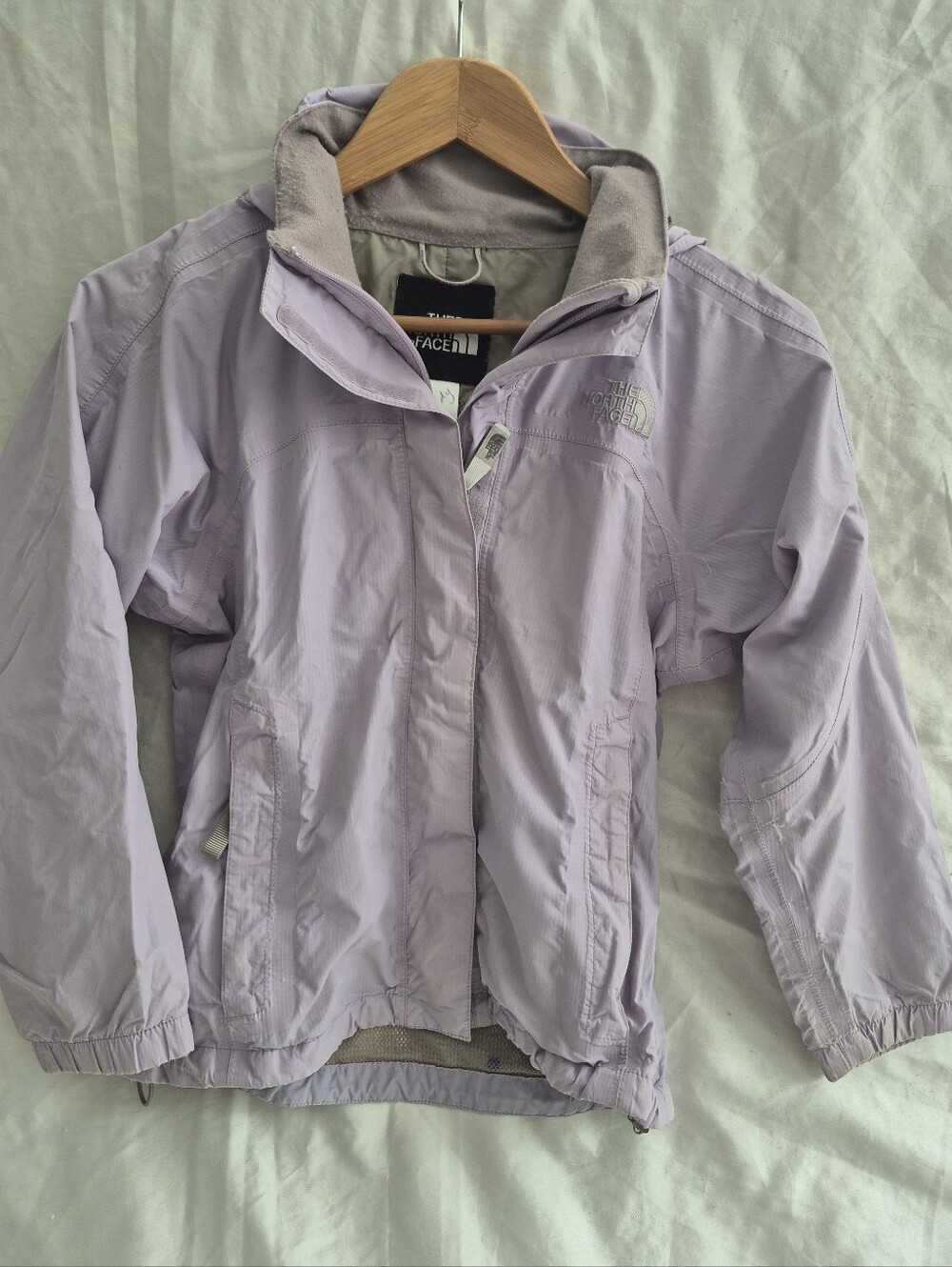 The North Face Kids' Light Purple Waterproof Jacket